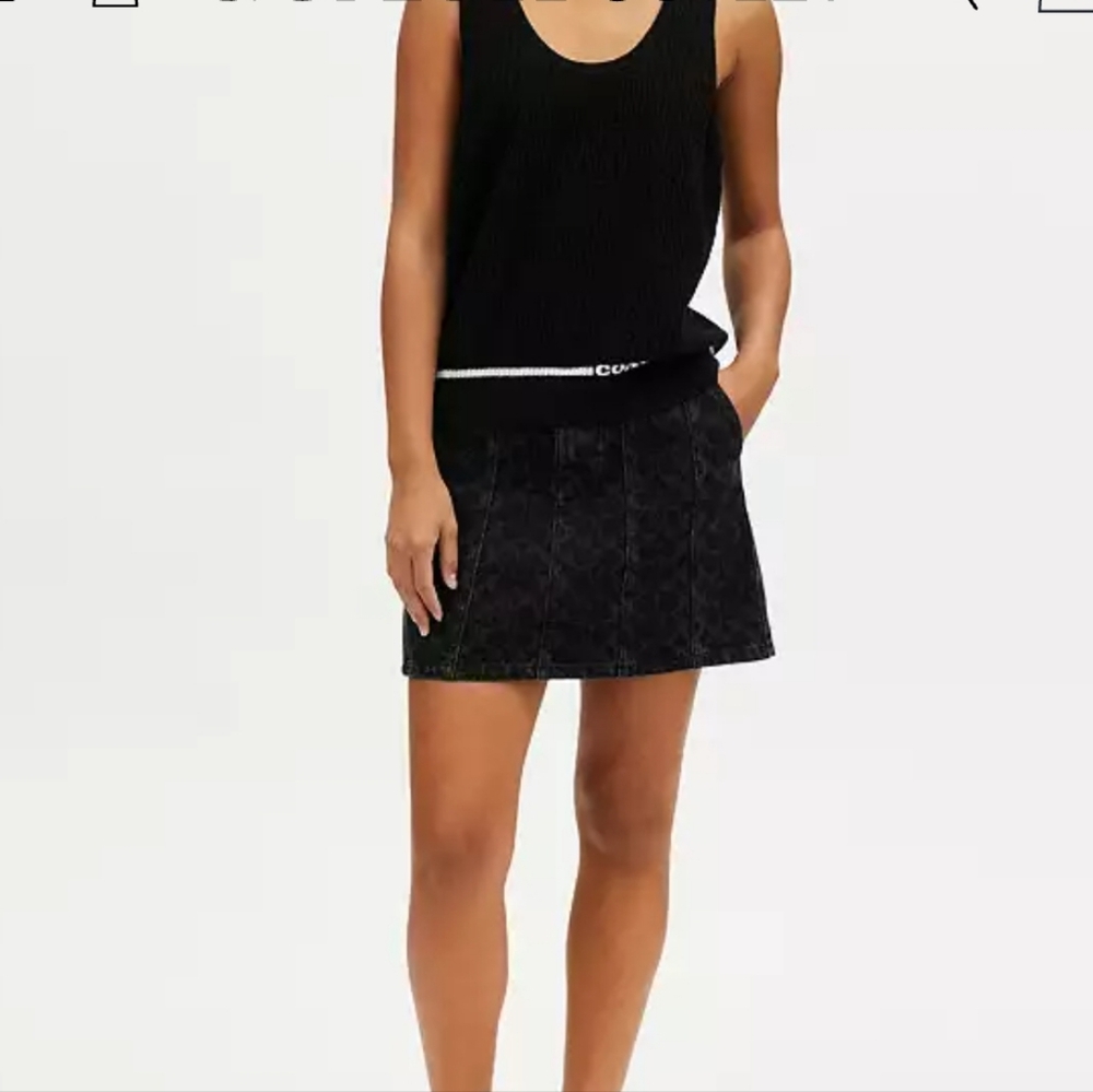 Coach skirt
